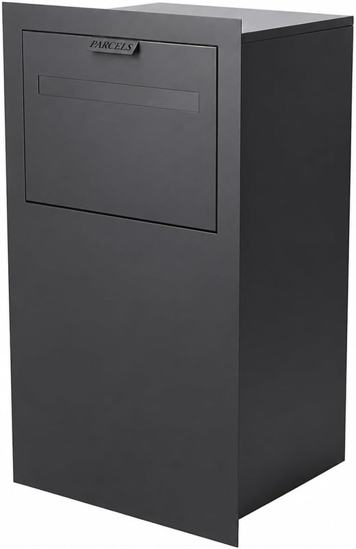 MB-103L Large Brick-In Parcel Letterbox – Black