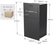 MB-103L black large brick-in parcel box feature image