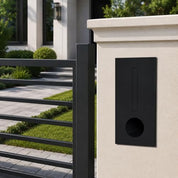 MB-101 brick-in letterbox rear access detail