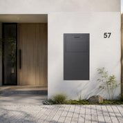 MB-103L black brick-in parcel box dimensions or installation