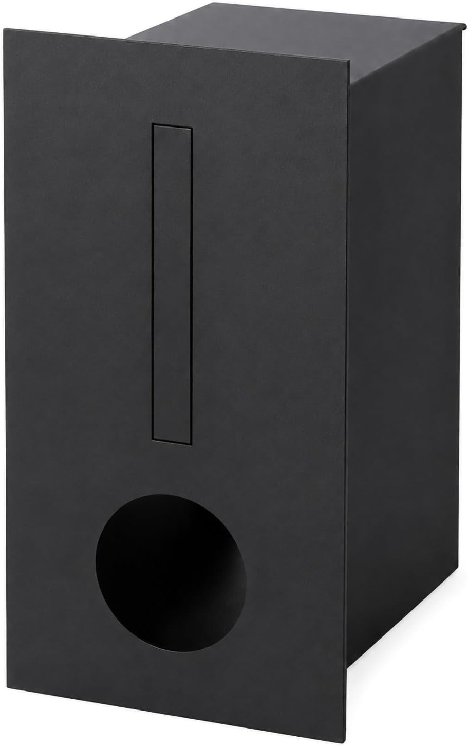 MB-101 brick-in letterbox with file slot black