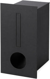 MB-101 Brick-In Letterbox with File Slot – Black