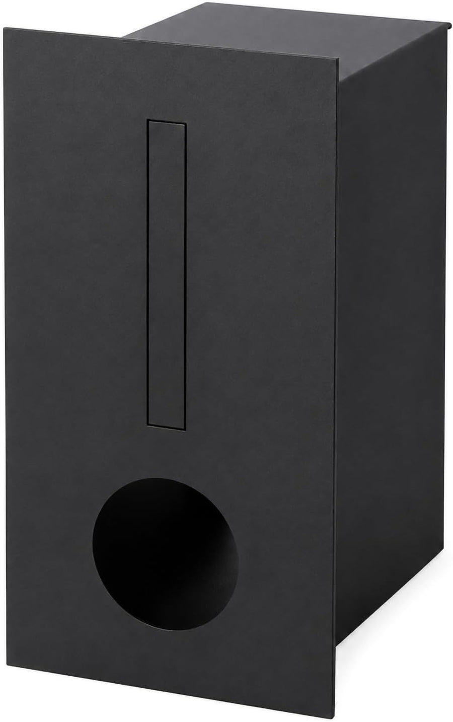 MB-101 Brick-In Letterbox with File Slot – Black