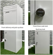 X88 white parcel letterbox feature image