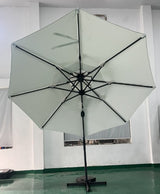 Patio umbrellas, round 3m