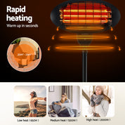 Devanti Electric Patio Heater 2000W