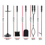 Grillz Fire Pit Tool Set 5 PCS