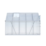 Green Fingers Greenhouse Aluminium Polycarbonate Premium Garden Storage Shed 3.1Mx1.9Mx2.0M