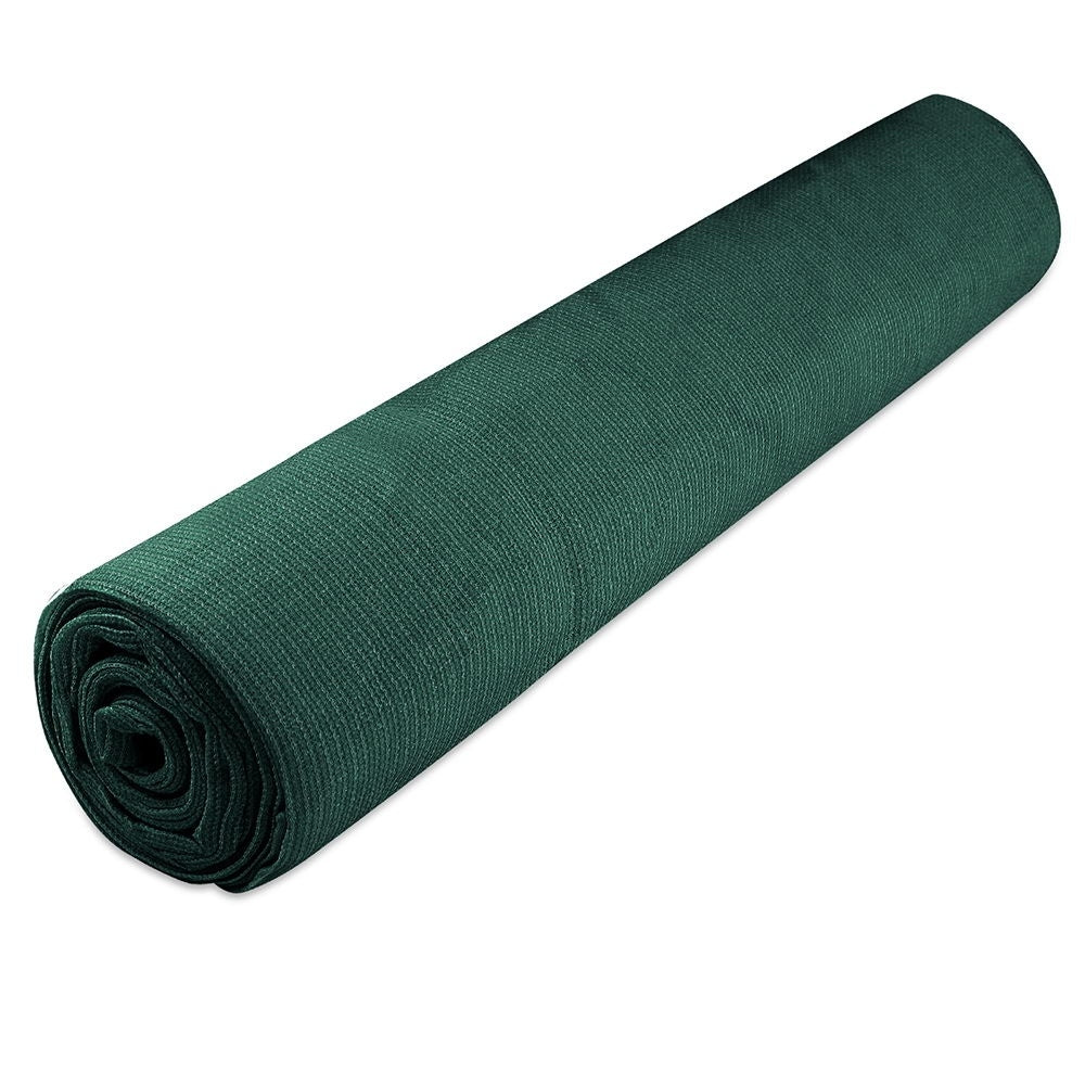Instahut 50% Shade Cloth 3.66x10m Shadecloth Sail Heavy Duty Green
