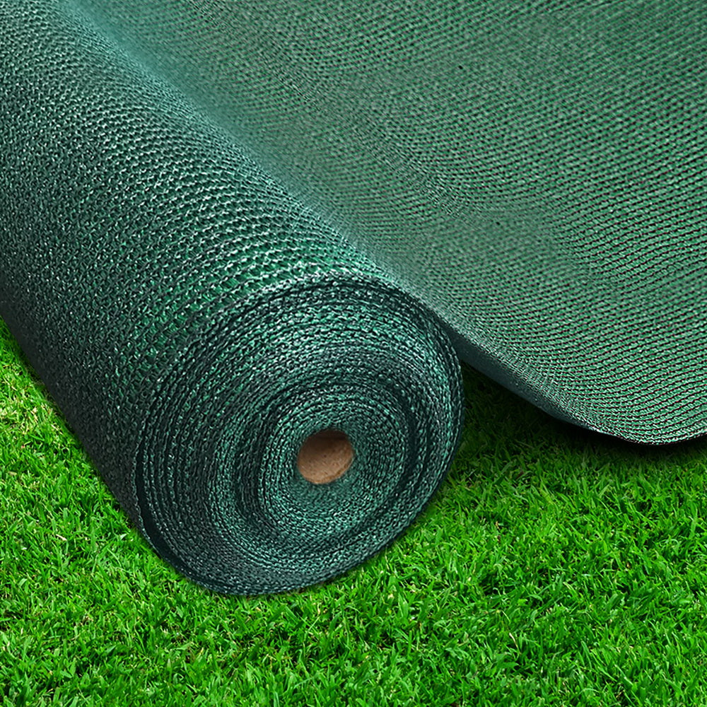 Instahut 50% Shade Cloth 3.66x10m Shadecloth Sail Heavy Duty Green