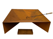 Firepit with Ash Tray with 0.11 Mild Steel"